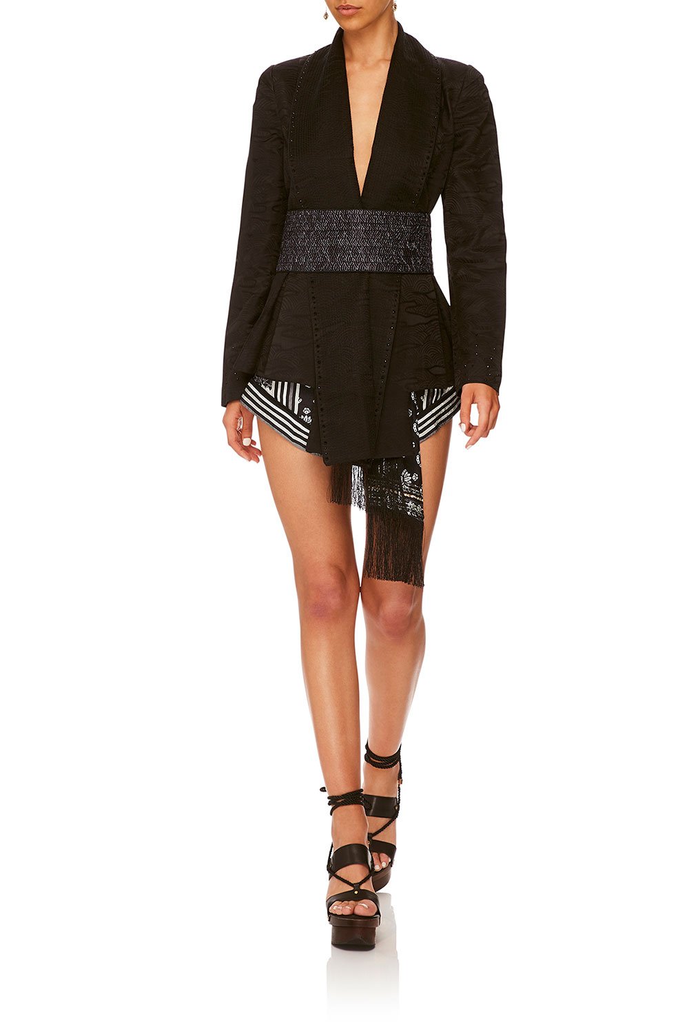 CAMILLA WILD MOONCHILD TIE DETAIL HIGH CUT SHORTS