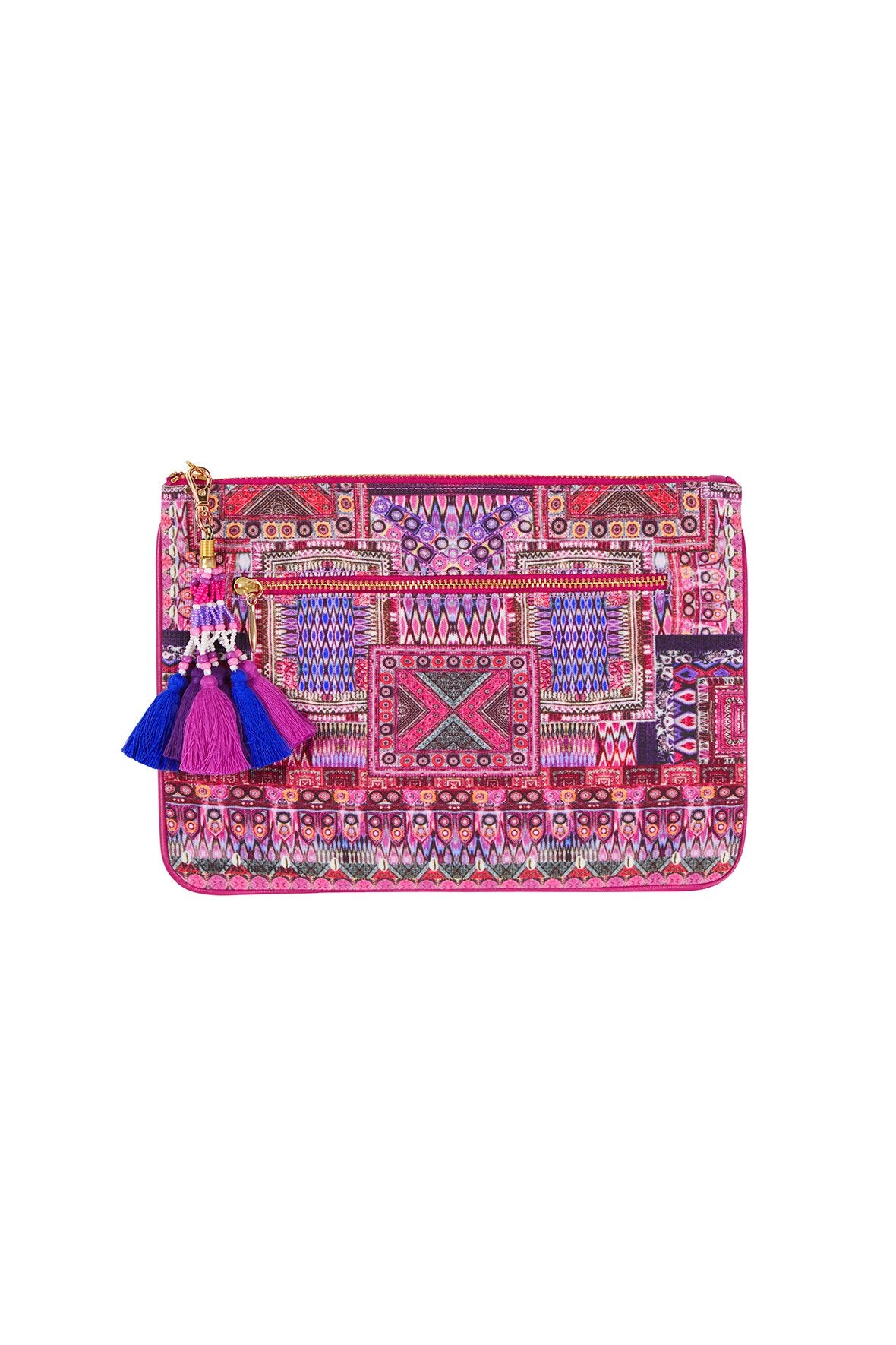 THE JAIPUR FOUR SMALL CANVAS CLUTCH