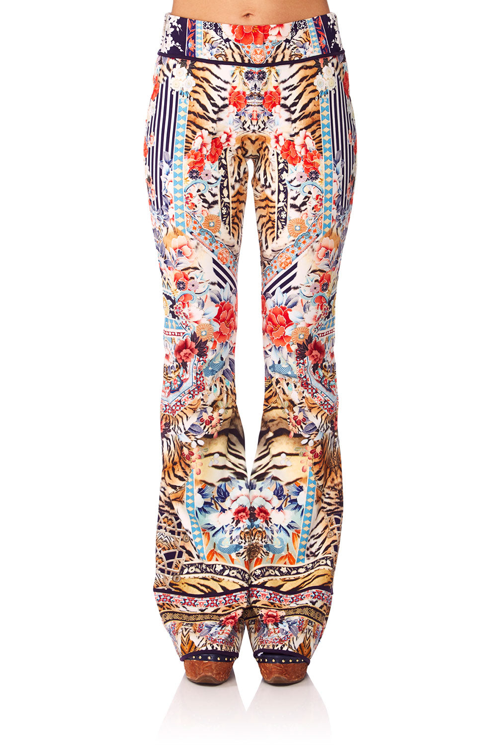 CAMILLA THE LONELY WILD FLARED PONTE TROUSER