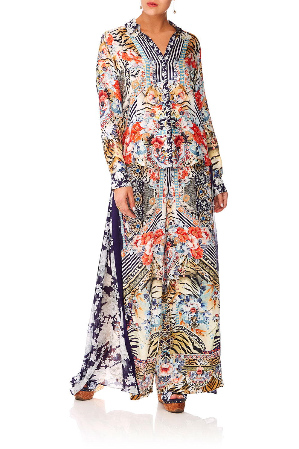 CAMILLA THE LONELY WILD HIGH WAISTED TROUSER WGODET