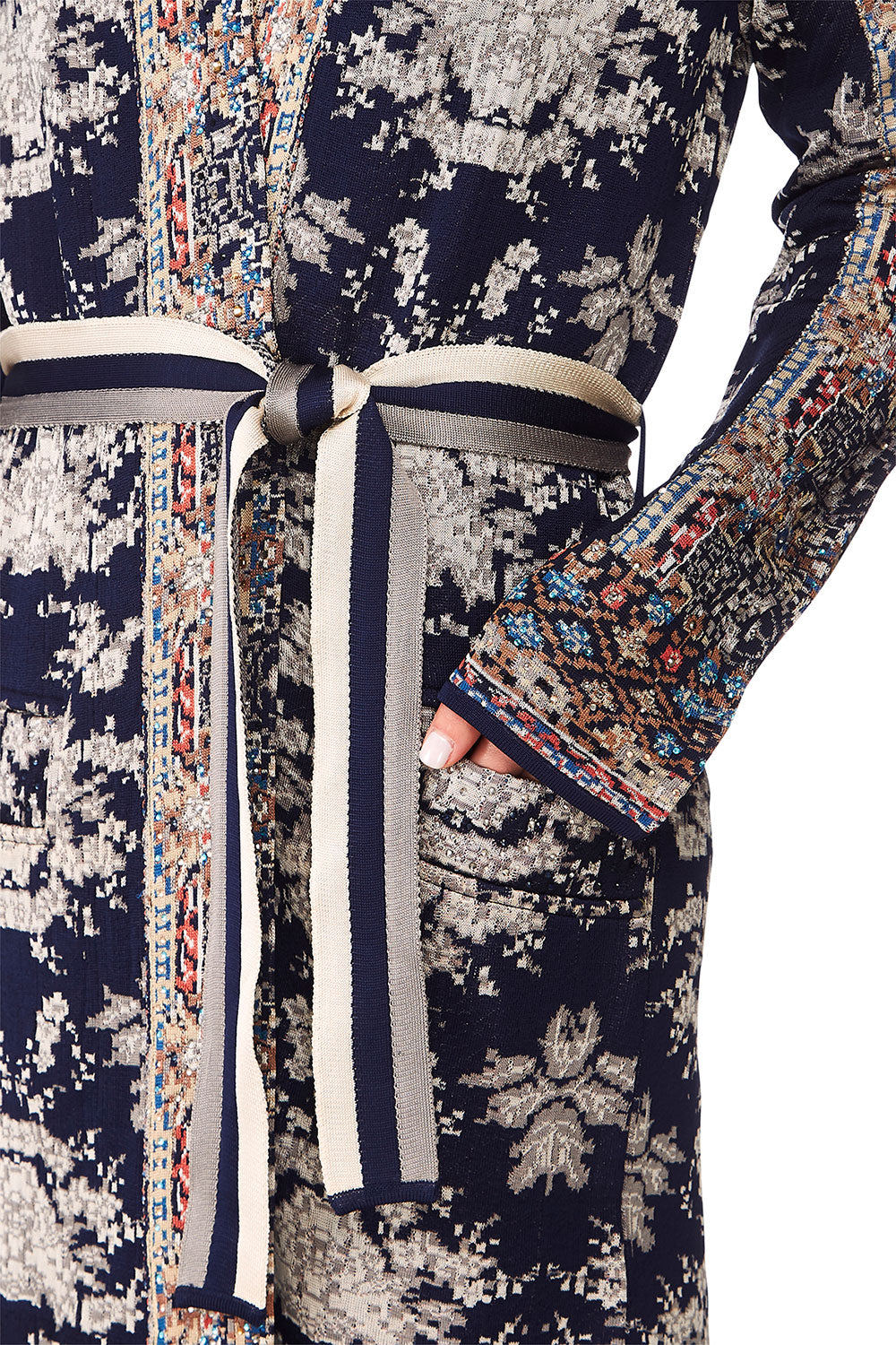 CAMILLA THE LONELY WILD KNIT WRAP W TIE