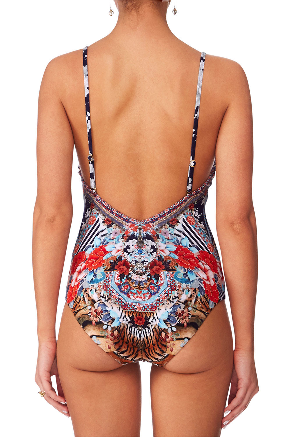 CAMILLA THE LONELY WILD LOW BACK BODYSUIT