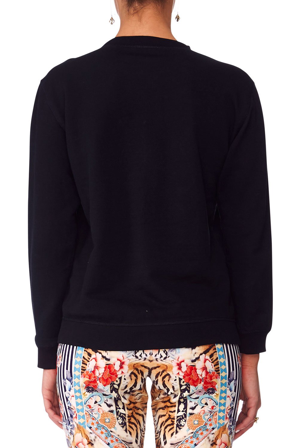 CAMILLA THE LONELY WILD ROUND NECK SWEATER