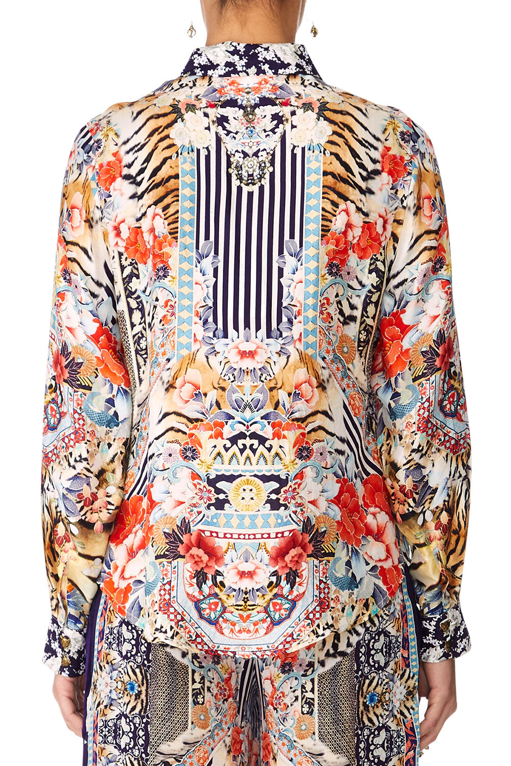 CAMILLA THE LONELY WILD SLIM FIT LONG SLEEVE SHIRT