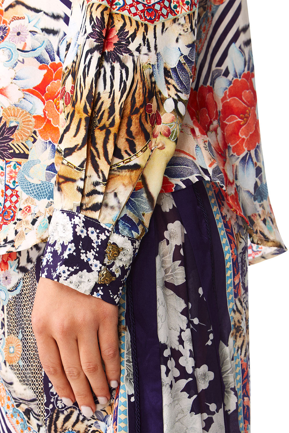 CAMILLA THE LONELY WILD SLIM FIT LONG SLEEVE SHIRT