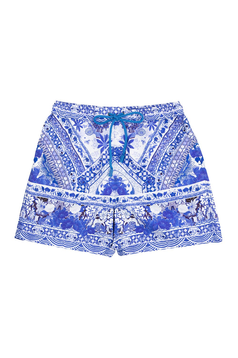 CAMILLA THE FAN SEA MENS ELASTIC WAIST BOARDSHORT