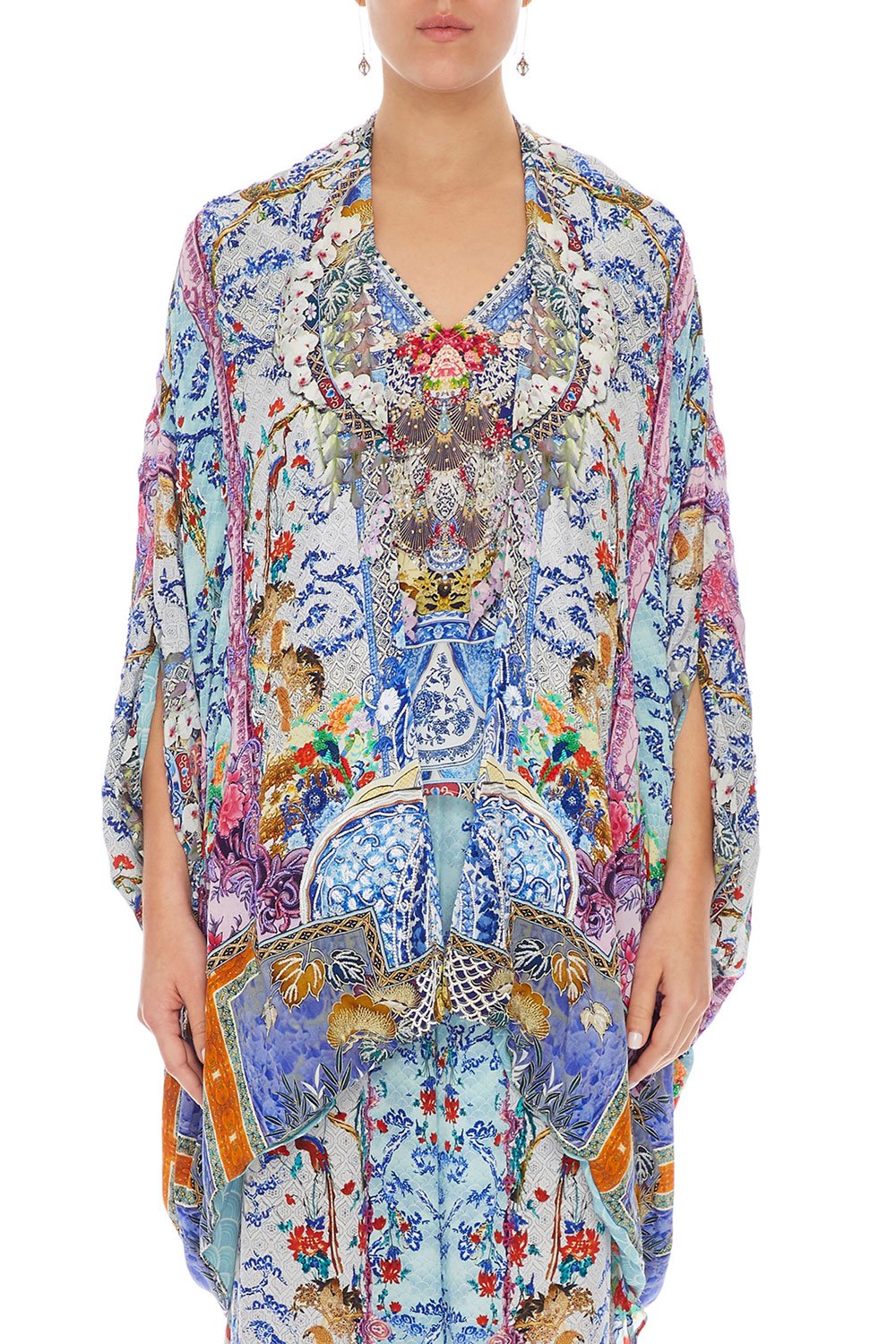 CAMILLA TIE FRONT CAPE GEISHA GATEWAYS