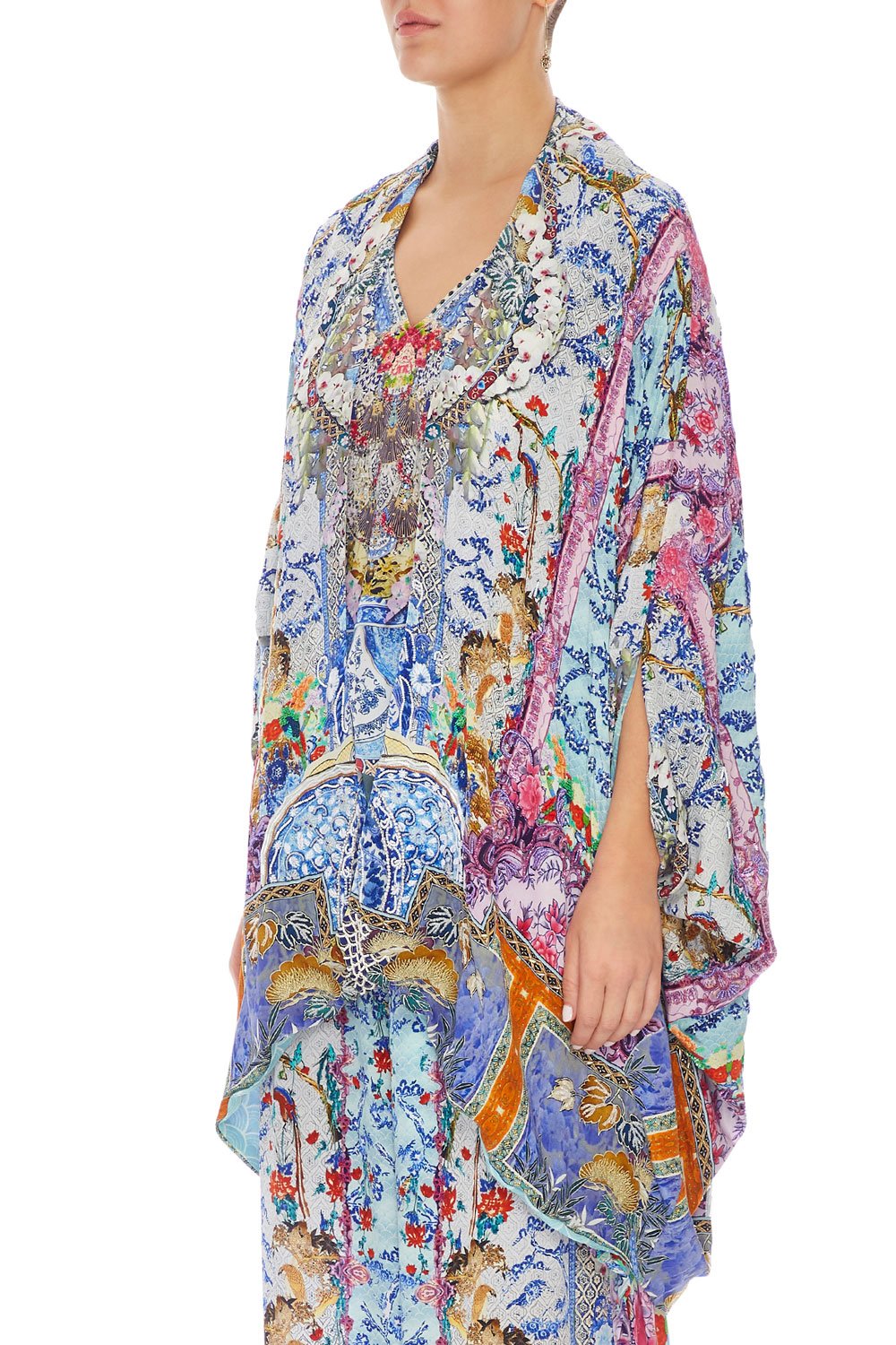 CAMILLA TIE FRONT CAPE GEISHA GATEWAYS