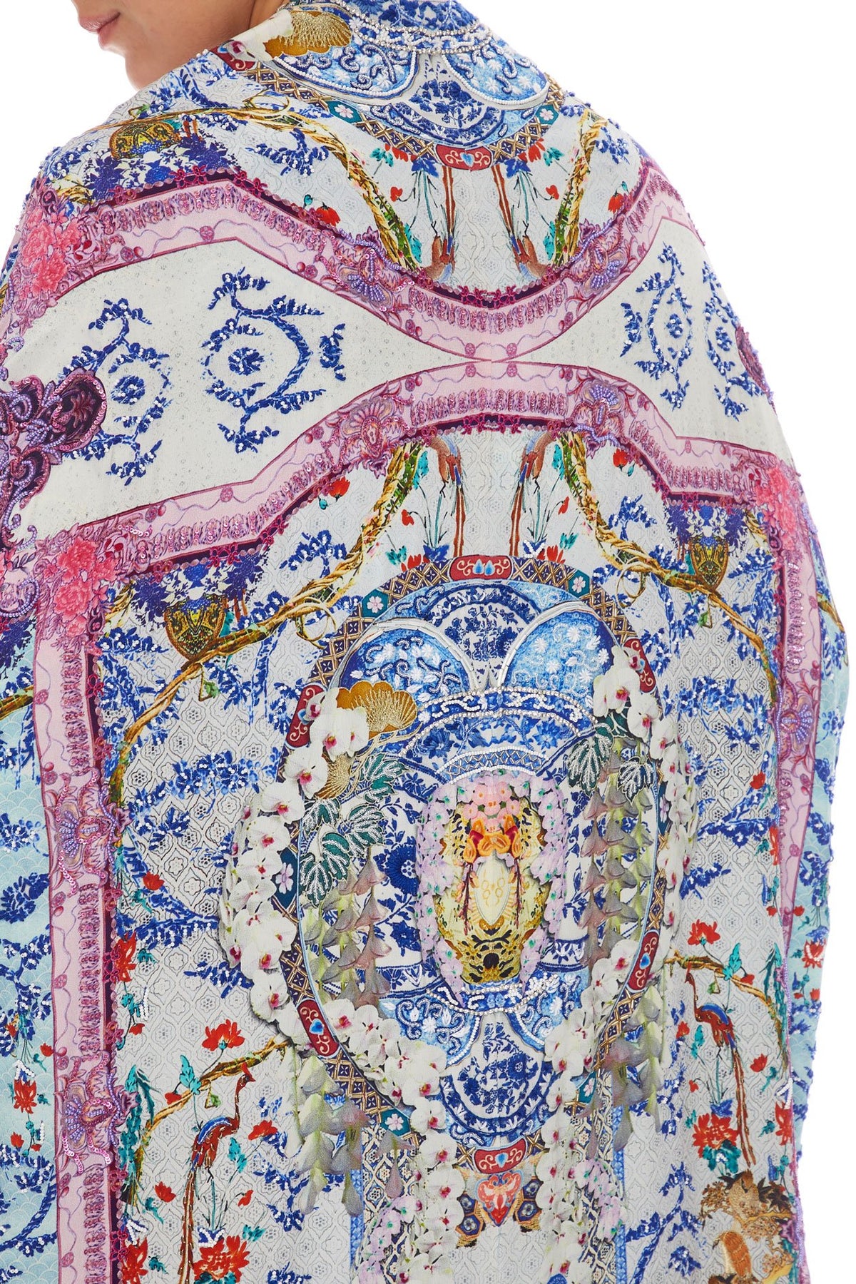 CAMILLA TIE FRONT CAPE GEISHA GATEWAYS