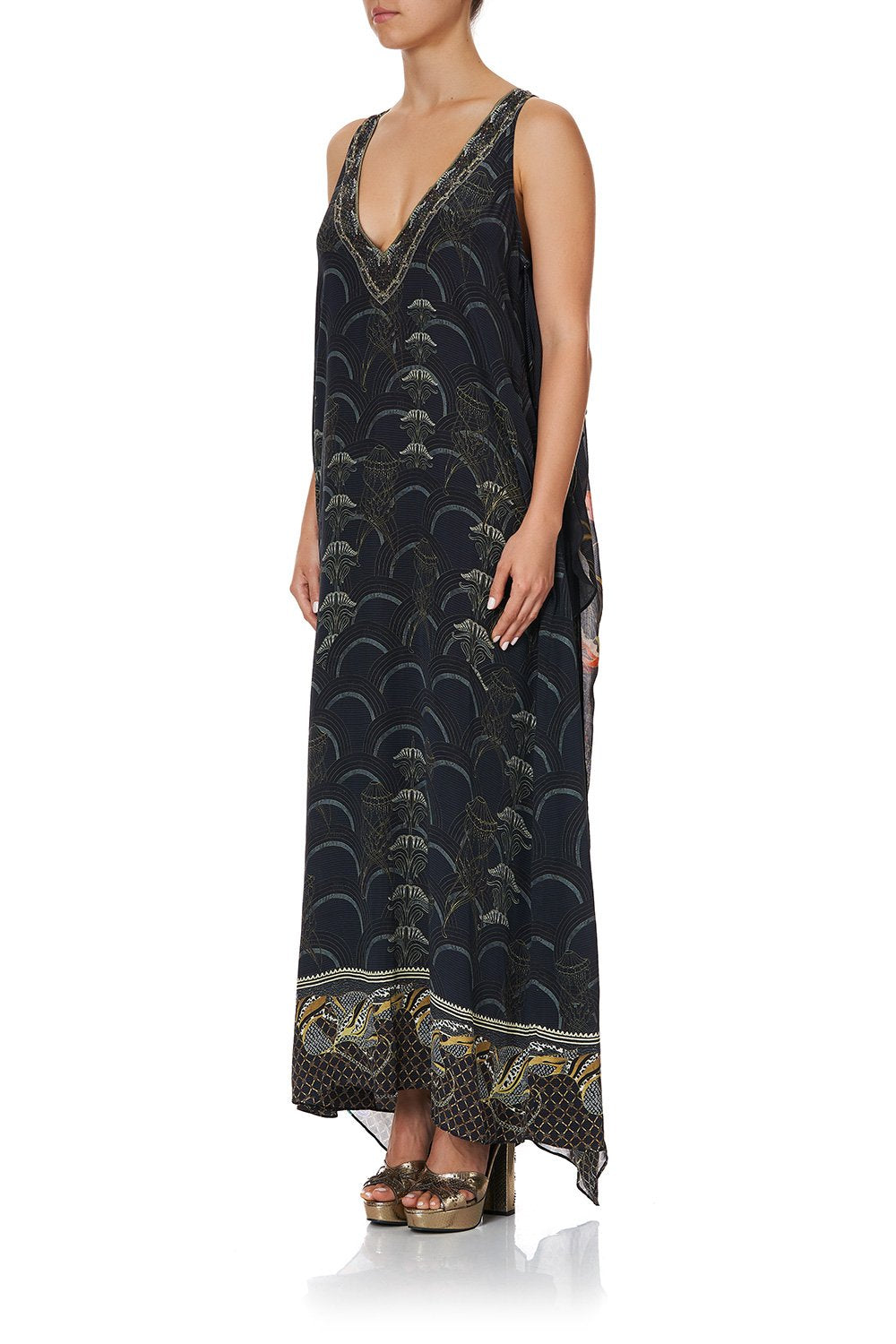 TIE FRONT MULTIWEAR DRESS WISE WINGS