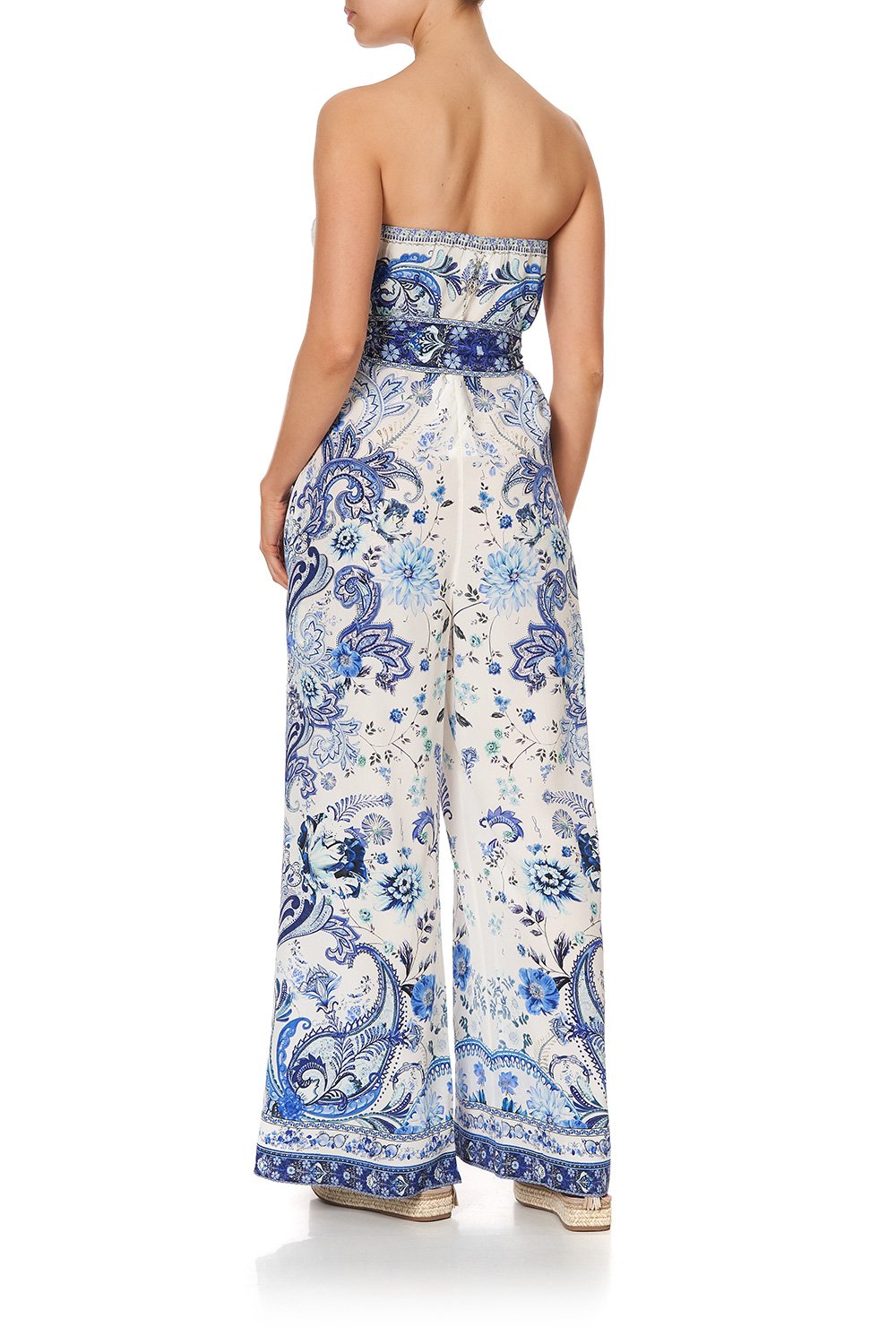 TIE WAIST STRAPLESS JUMPSUIT TALKING ABOUT A REVOLUTION