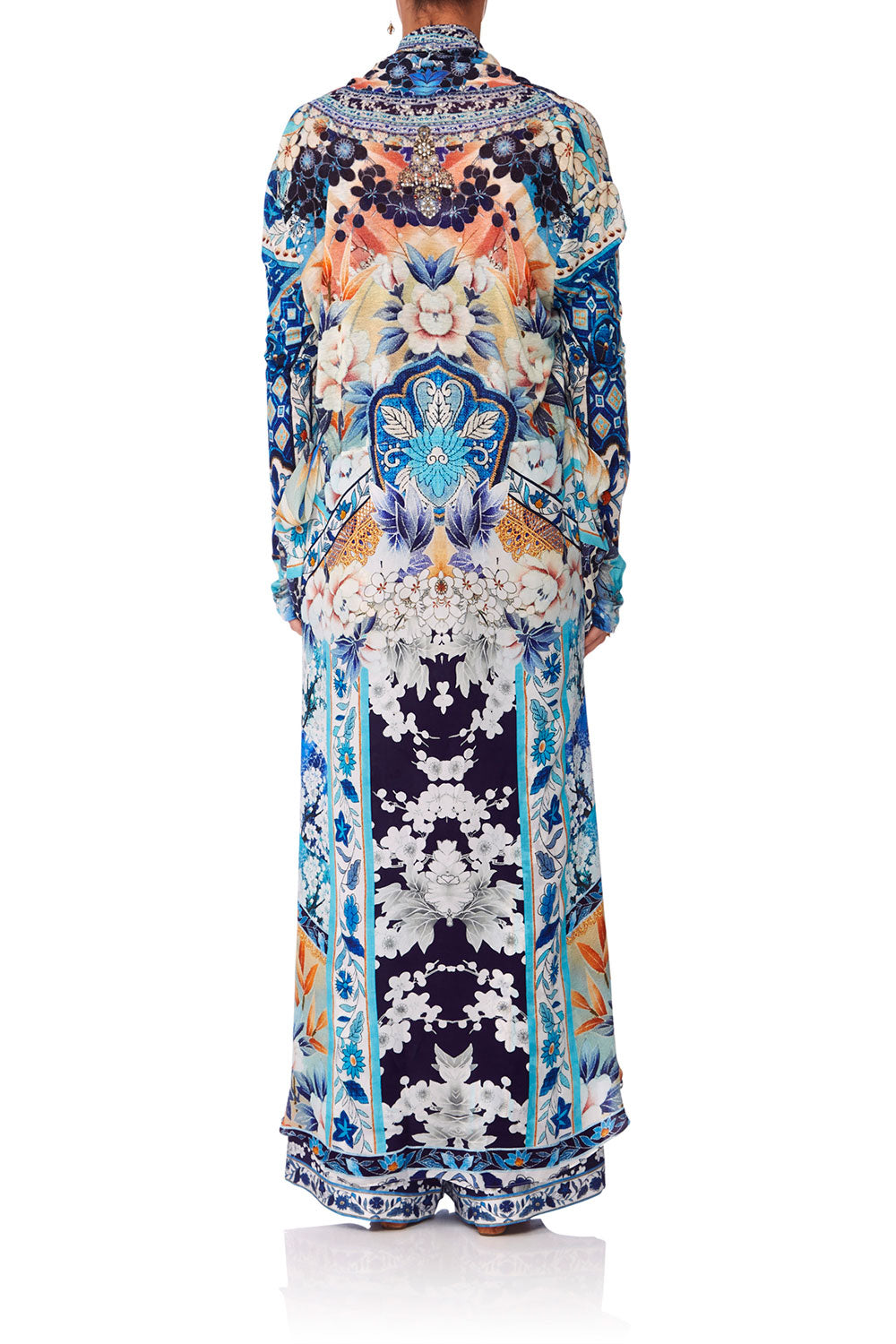 CAMILLA TOKYO TRIBE LONG CASUAL JACKET W POCKETS