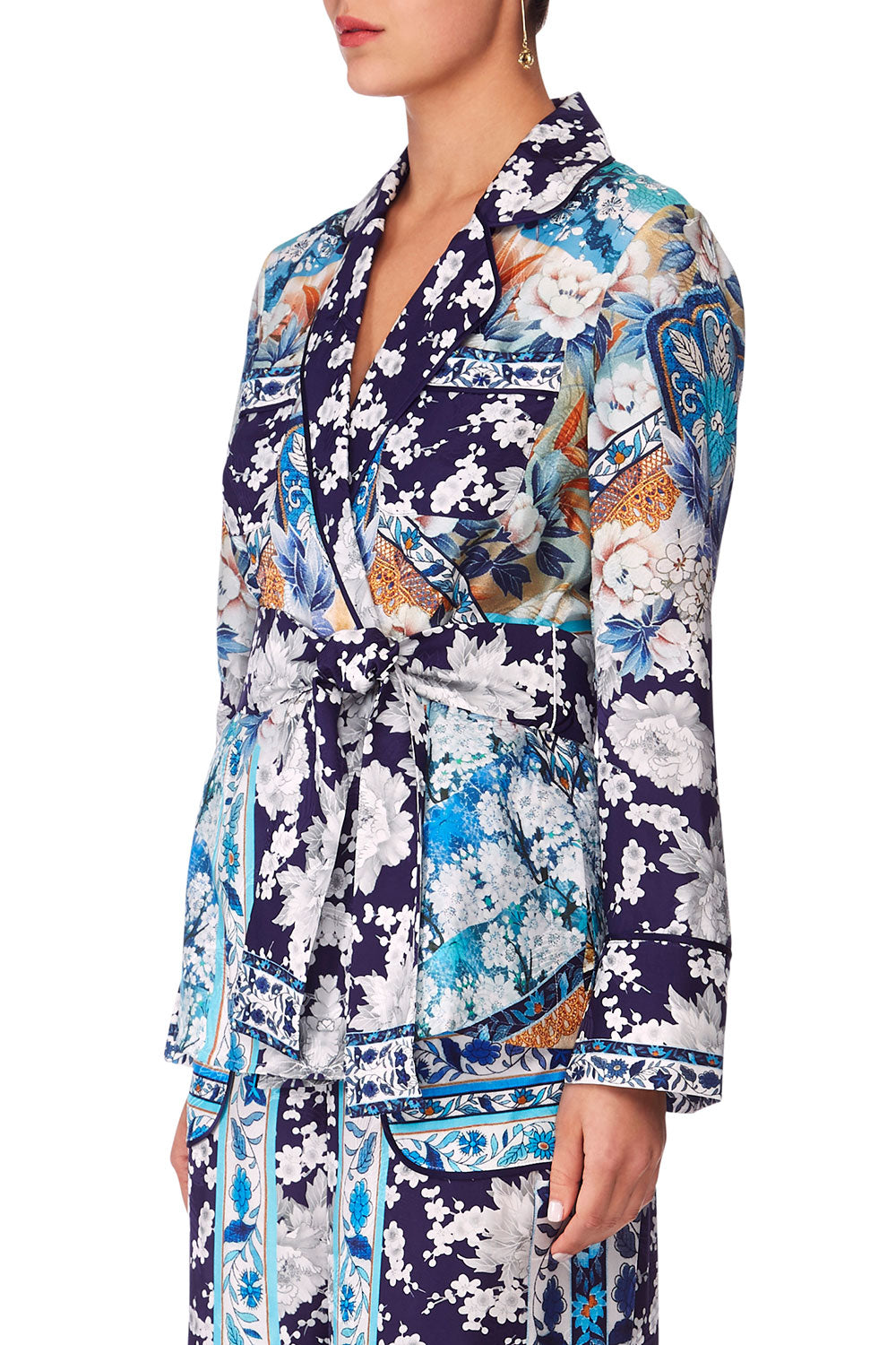 CAMILLA TOKYO TRIBE PAJAMA SUIT JACKET