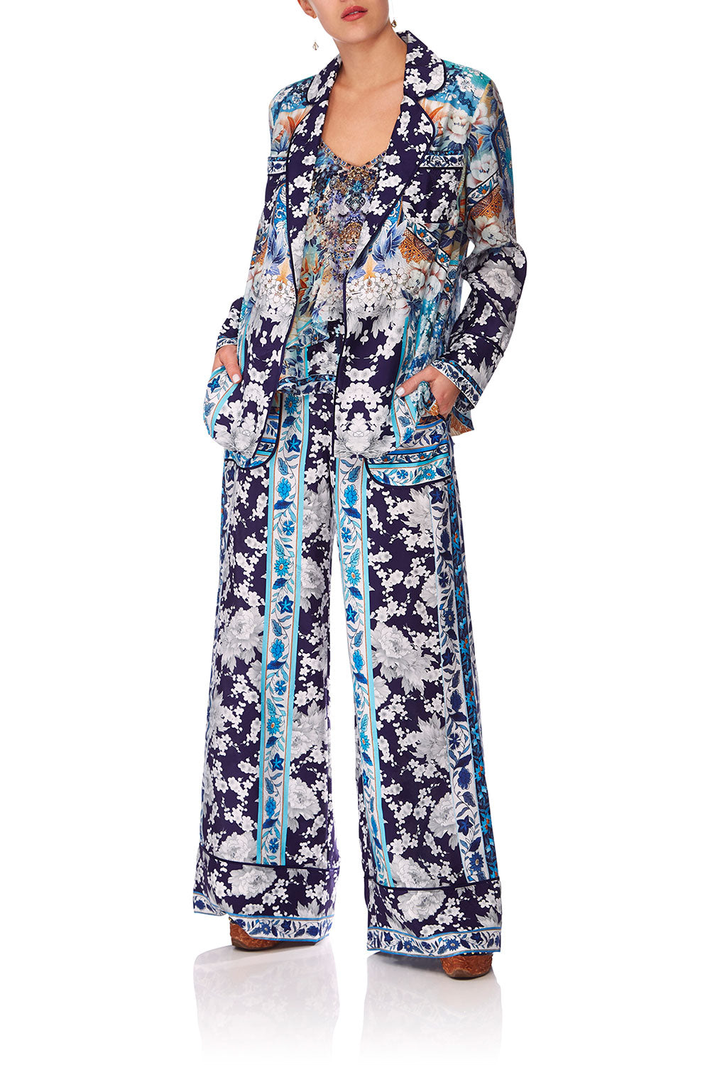 CAMILLA TOKYO TRIBE PAJAMA SUIT JACKET