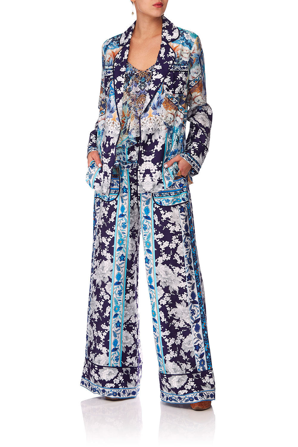 CAMILLA TOKYO TRIBE PAJAMA SUIT JACKET