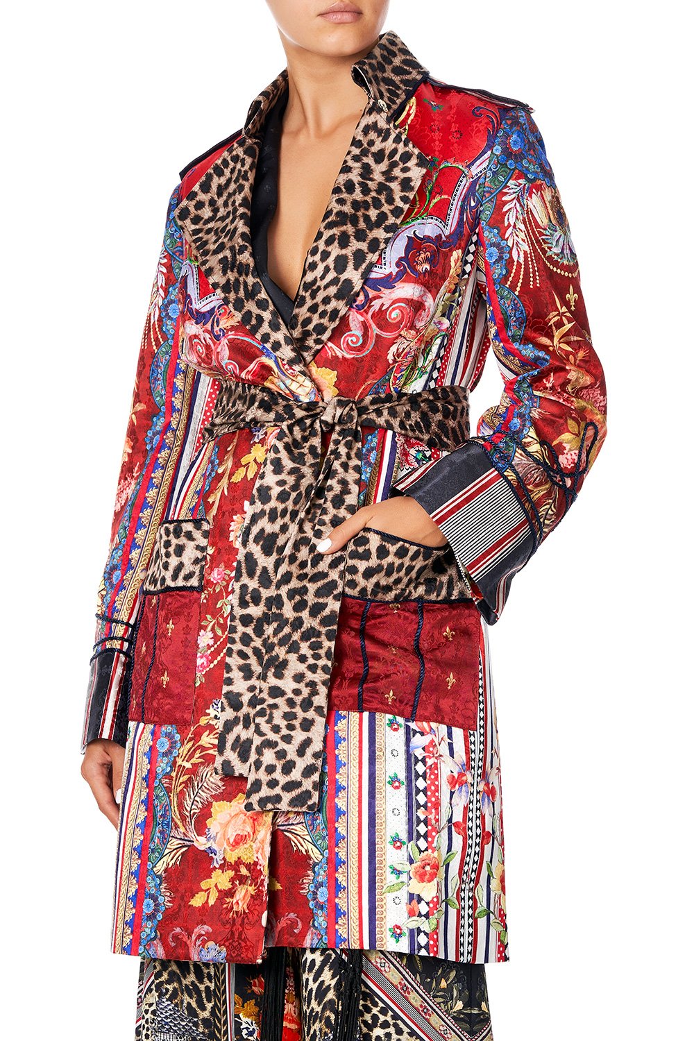 MID LENGTH MILITARY COAT COSTUME PARTY