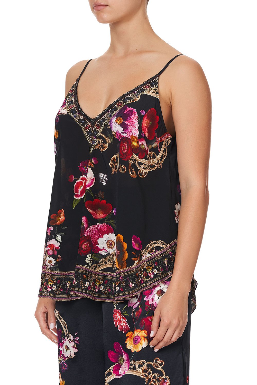 V NECK CAMI MIRROR MIRROR