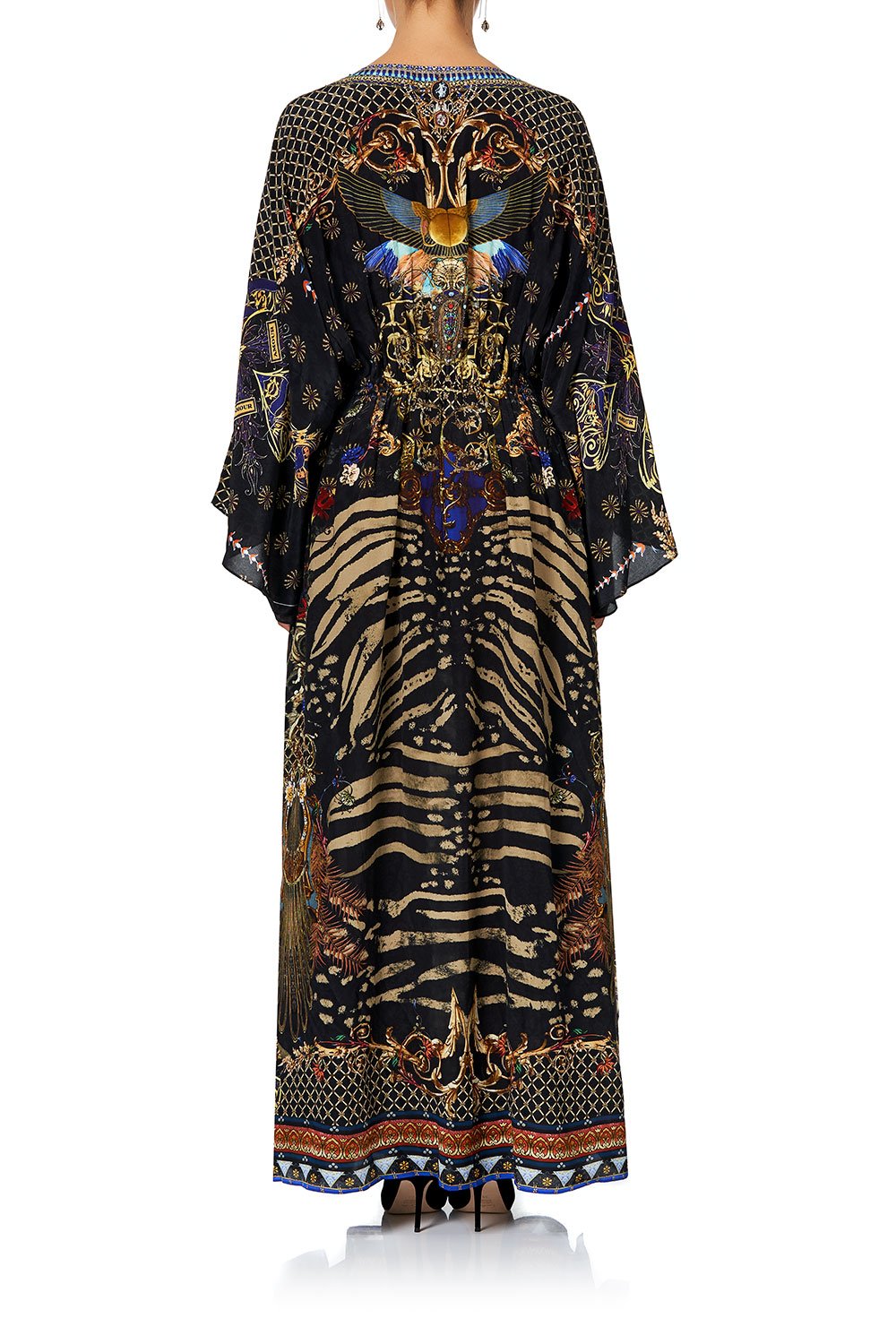 CAMILLA V-NECK KAFTAN WITH TIE WAIST THE NIGHT WE MET
