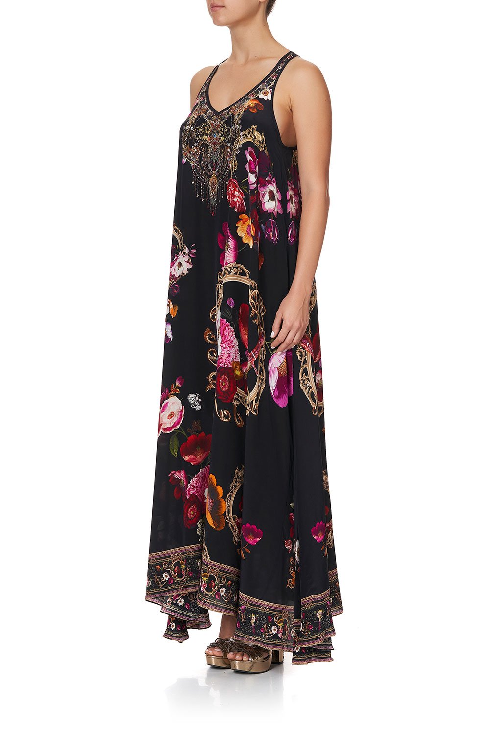 V NECK RACERBACK DRESS MIRROR MIRROR