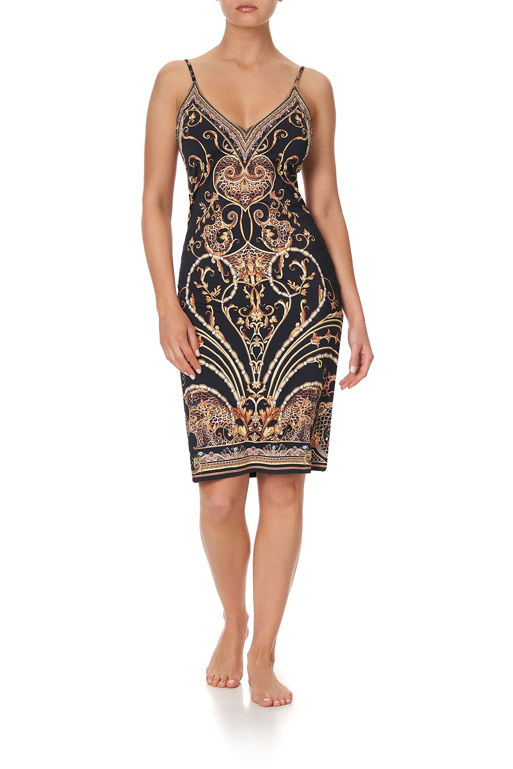 V NECK SLIP STUDIO 54