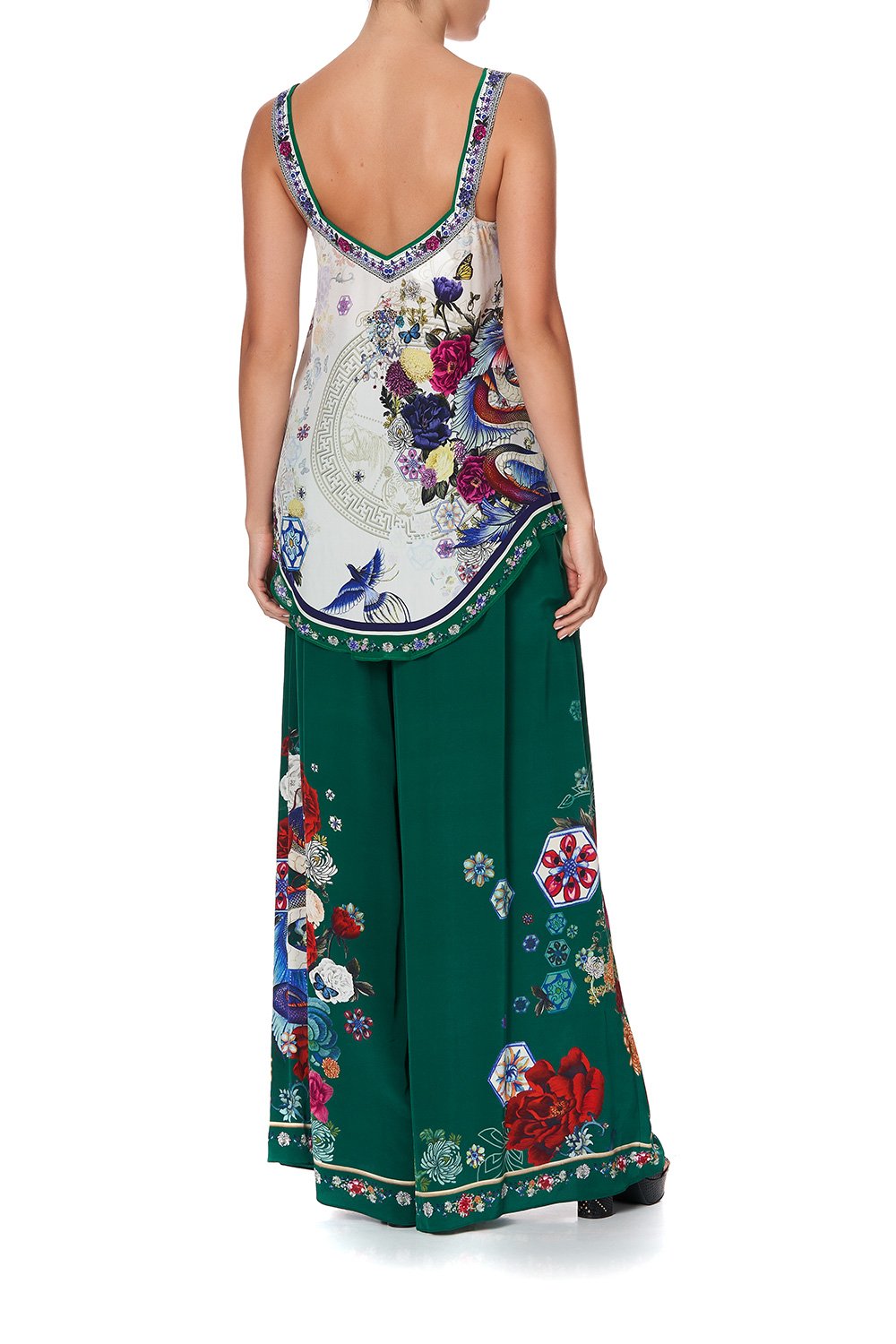 V-NECK STRAP TOP GENTLE MOON