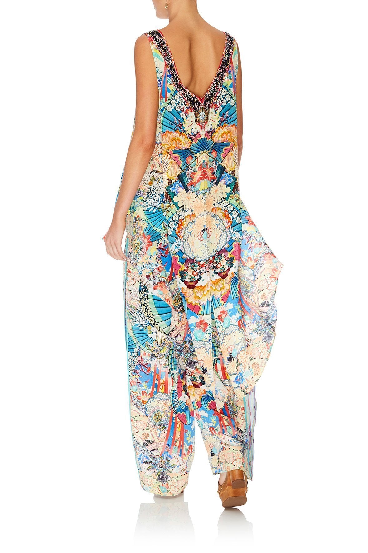 V-NECK TOP WITH SPLIT BACK MISO IN LOVE