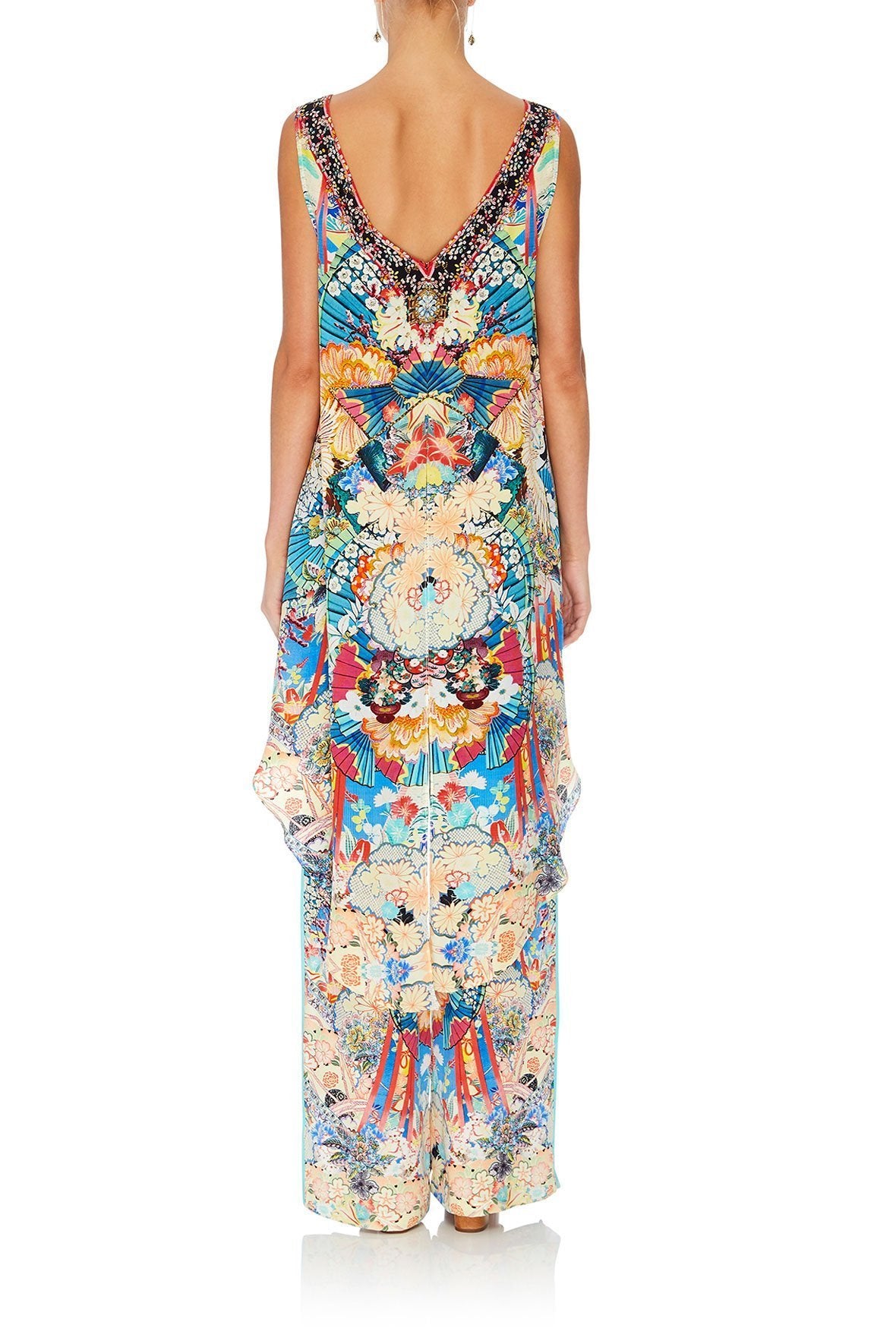 V-NECK TOP WITH SPLIT BACK MISO IN LOVE