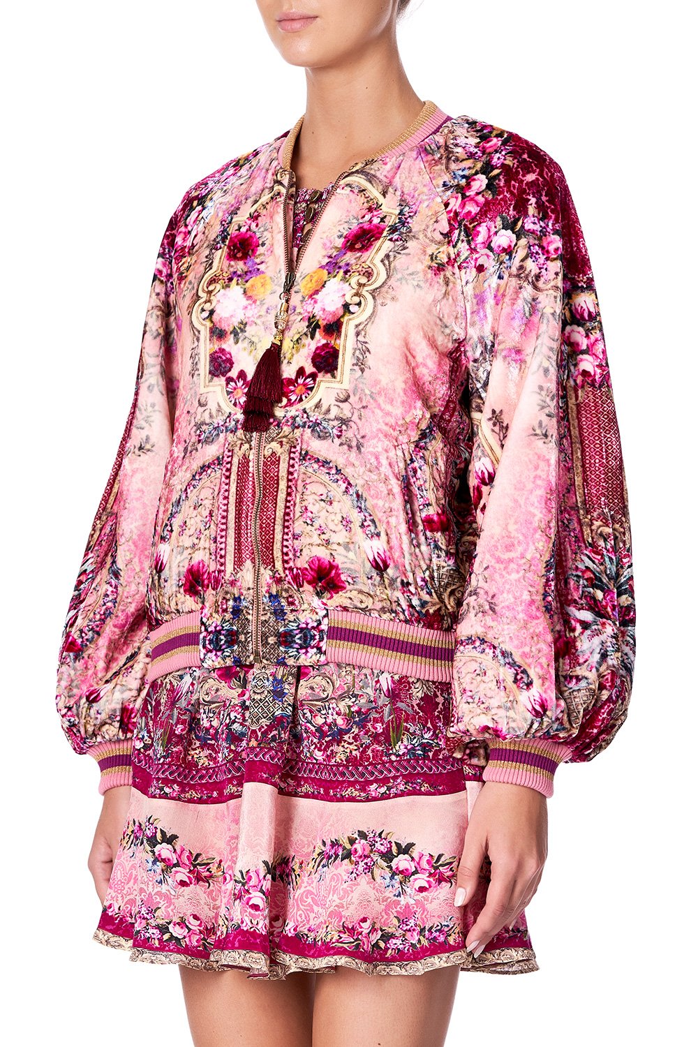 BLOUSON SLEEVE BOMBER LA BELLE