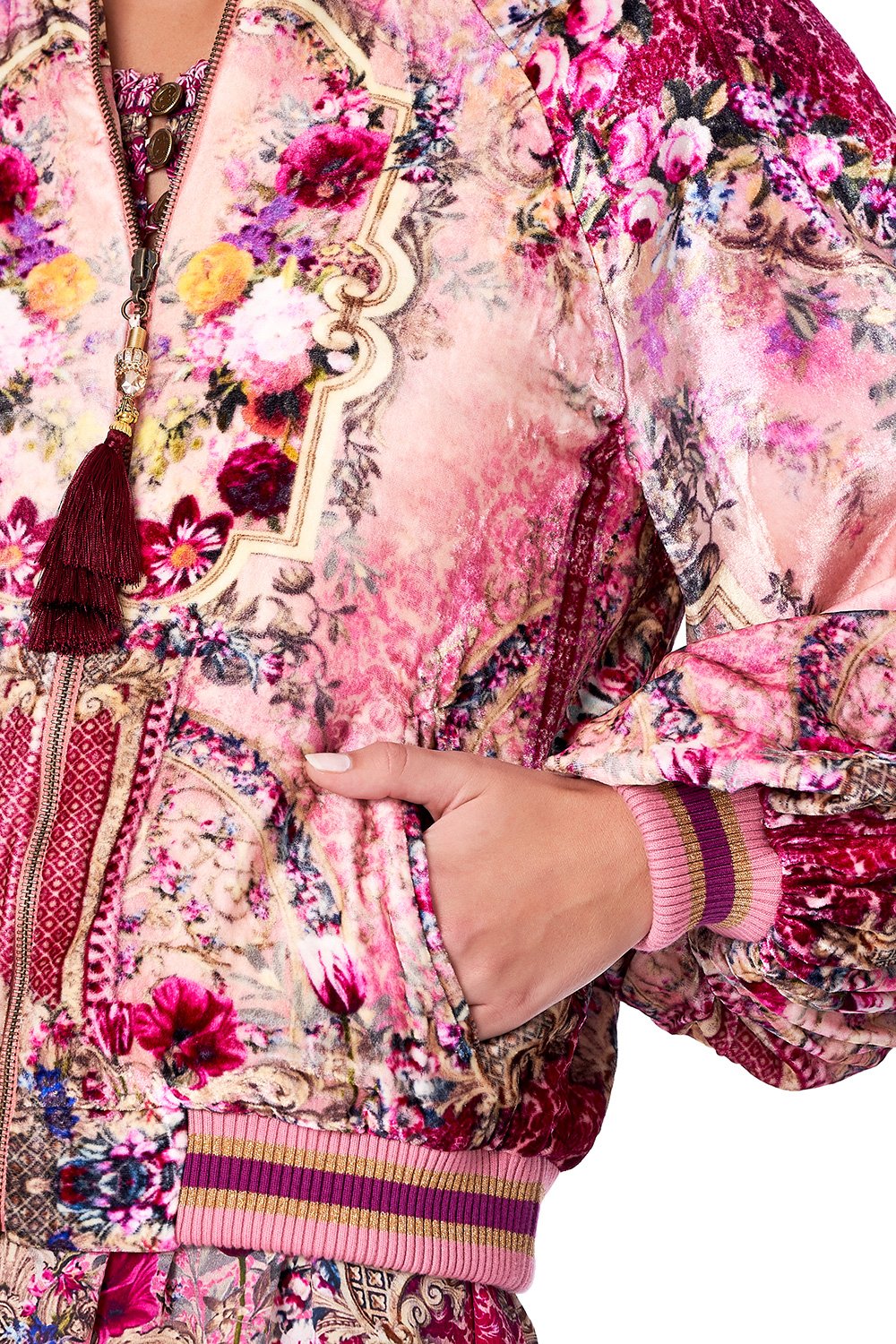 BLOUSON SLEEVE BOMBER LA BELLE