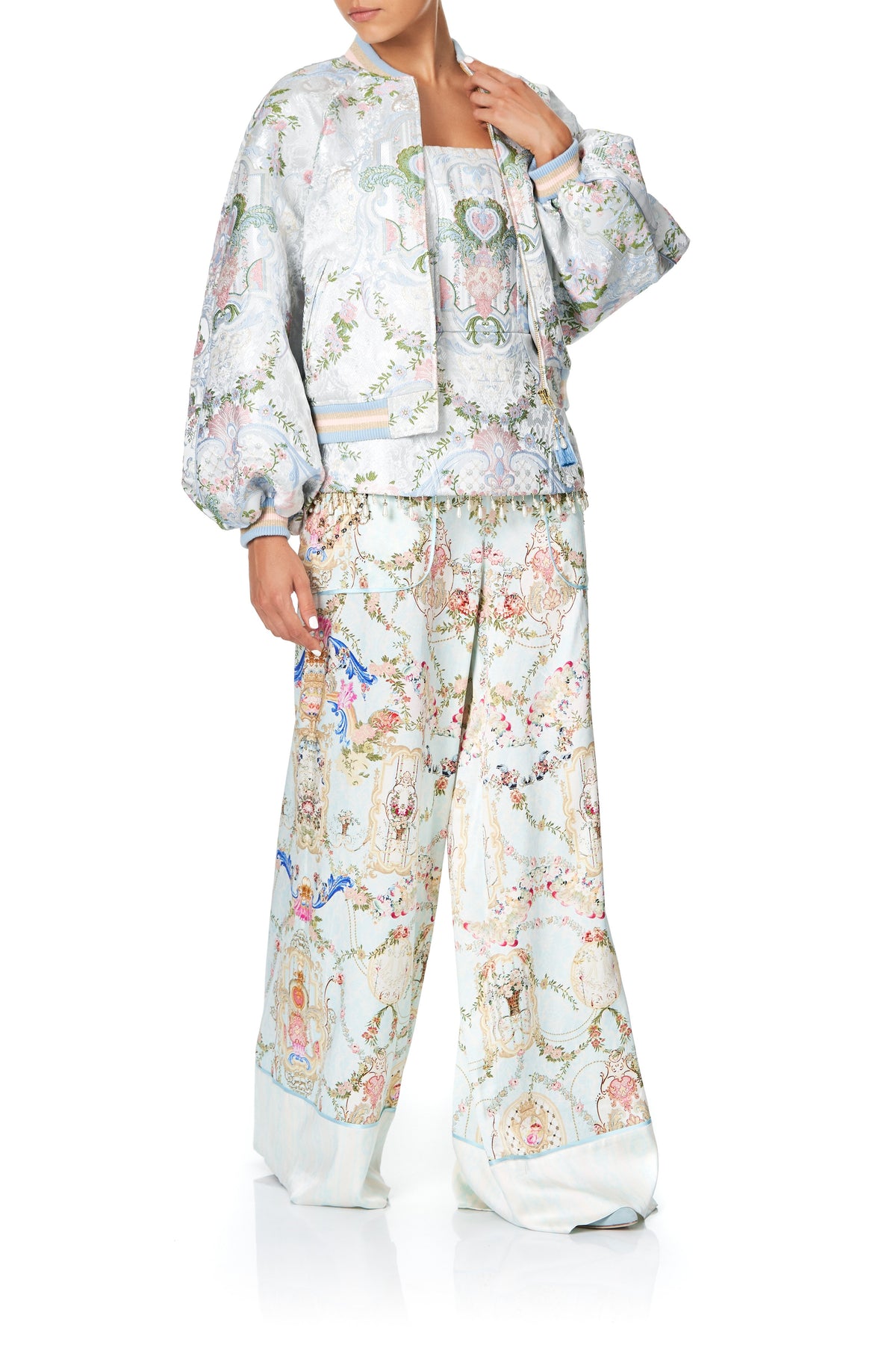 BLOUSON SLEEVE BOMBER VERSAILLES SKY