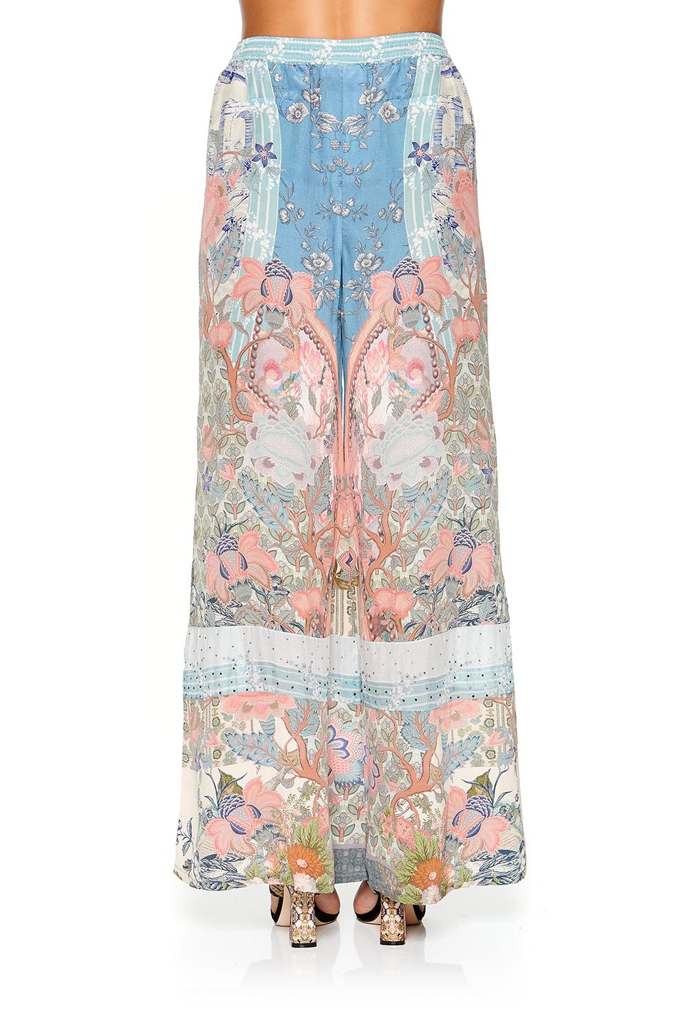 CAMILLA WIDE LEG DRAWSTRING WAIST PANT BLANCHES BLESSING