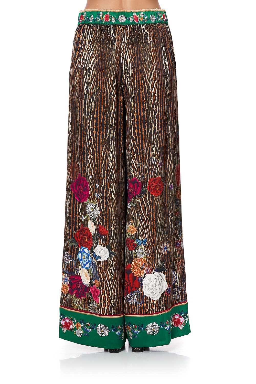 WIDE LEG PANT WITH CUFFS JEWEL OF JUPITER