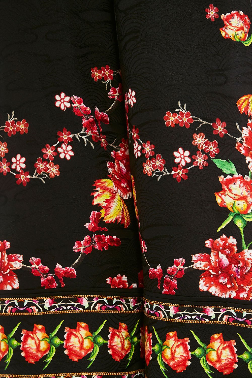 CAMILLA PAINTED LAND WIDE LEG PANT W/ CUFFS