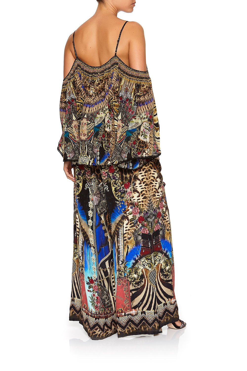 LONG SLEEVE DROP SHOULDER TOP STRONGER TOGETHER