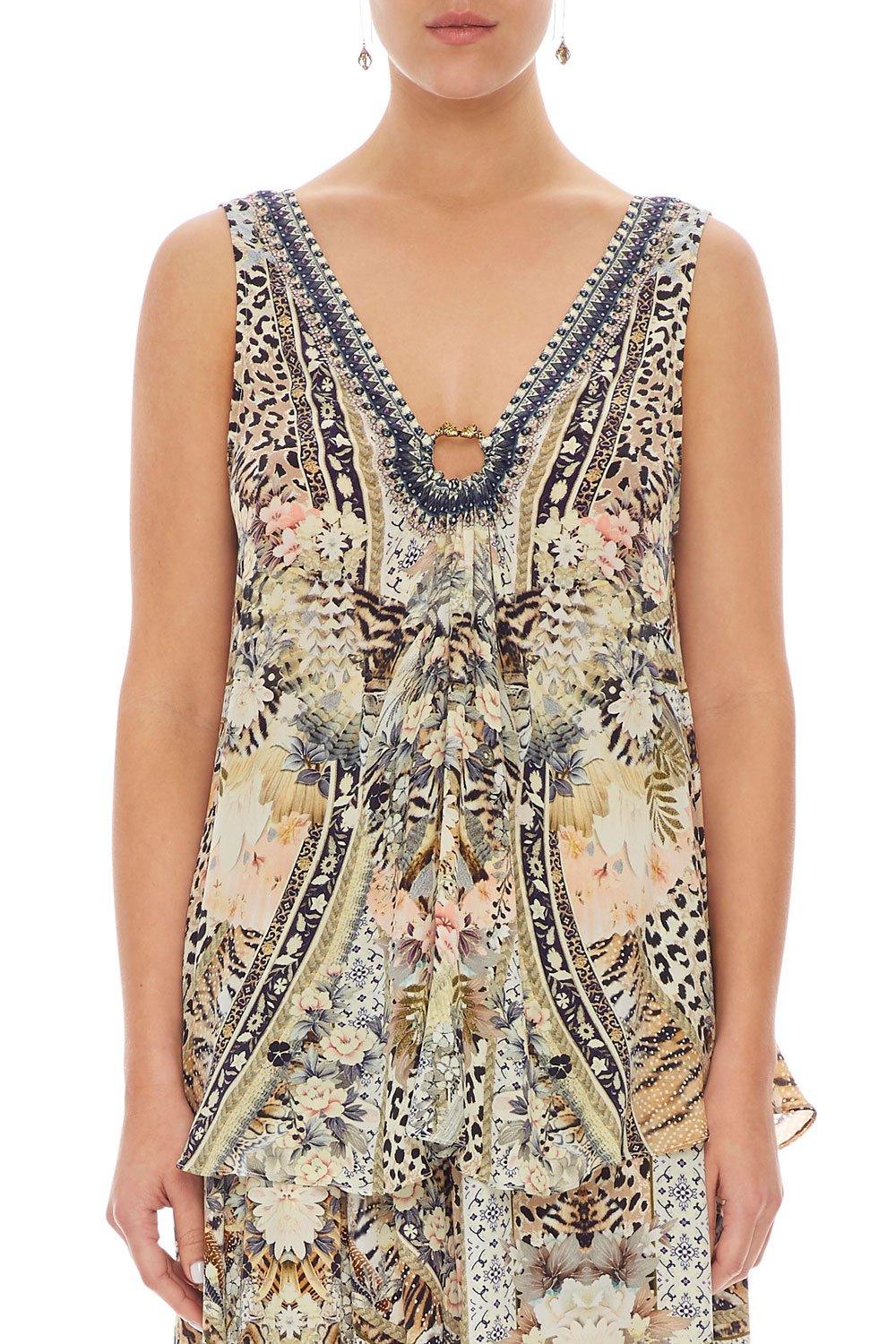 CAMILLA WIDE STRAP U-RING TOP MOTO MAIKO