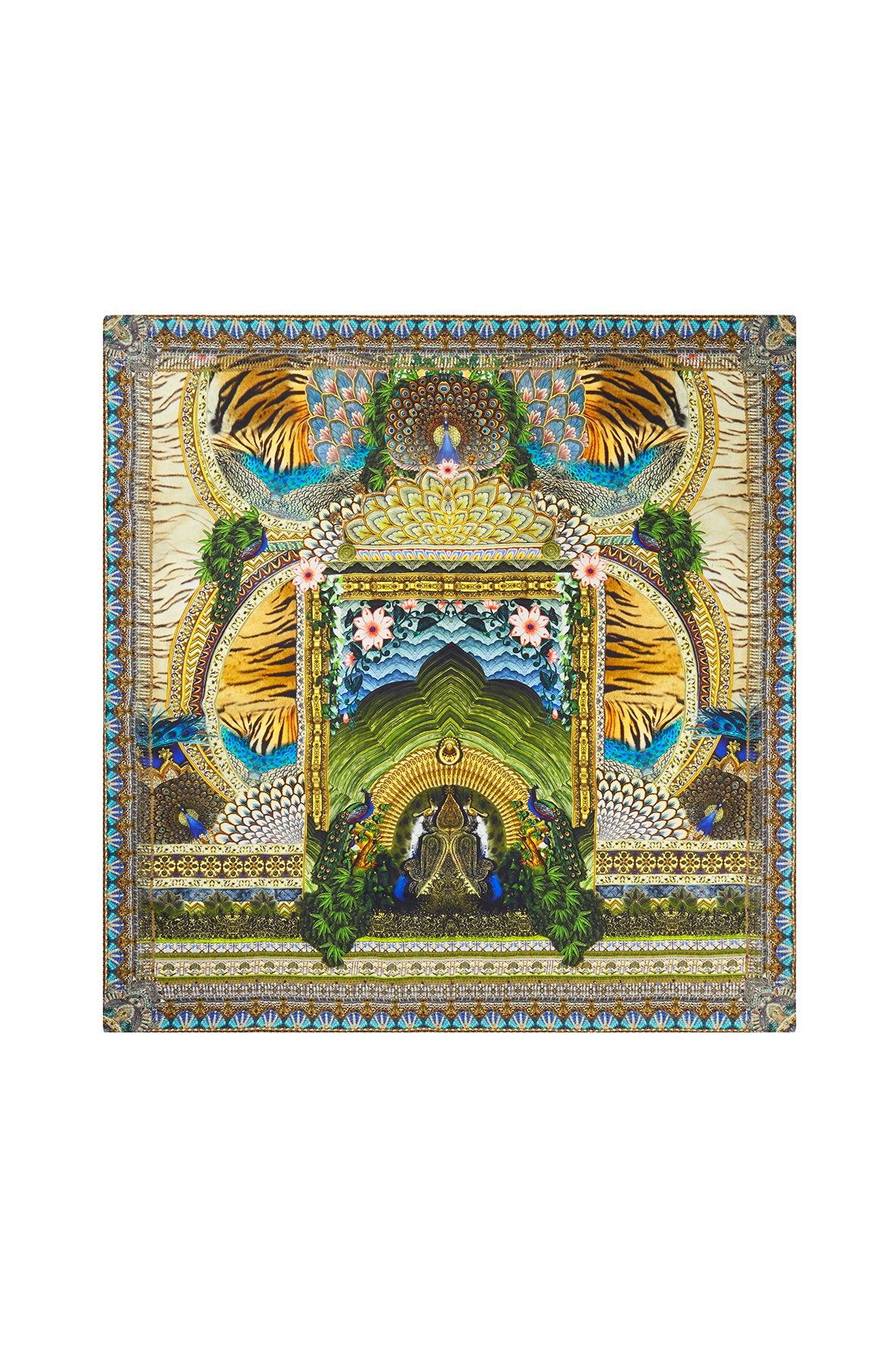 A WOMANS WISDOM LARGE SQUARE SCARF