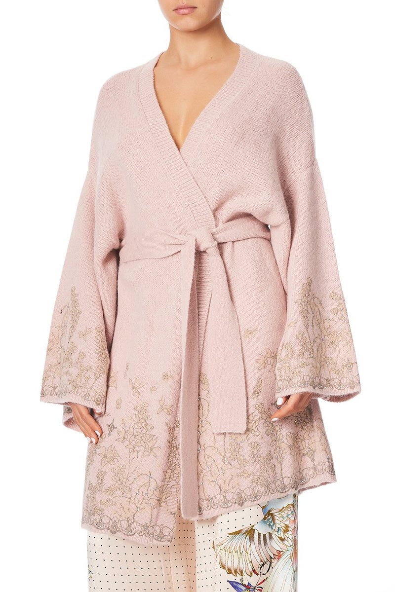 SHAPED YOKE PYJAMA JACKET KINDRED SKIES