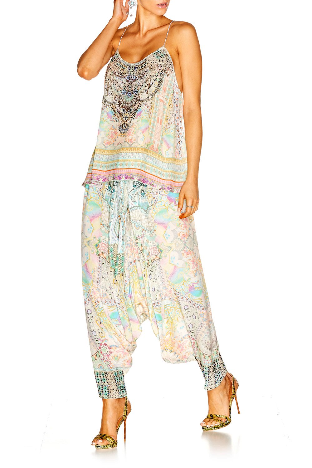 MY DUBAI DREAM T-BACK SHOESTRING TOP