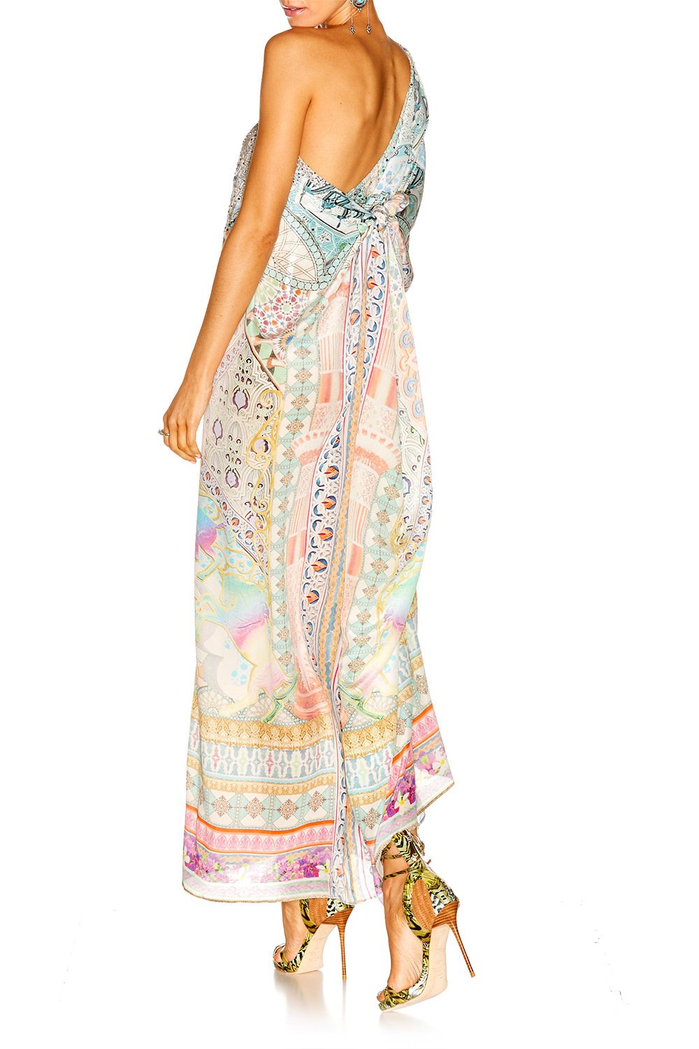 MY DUBAI DREAM ROUND NECK KAFTAN