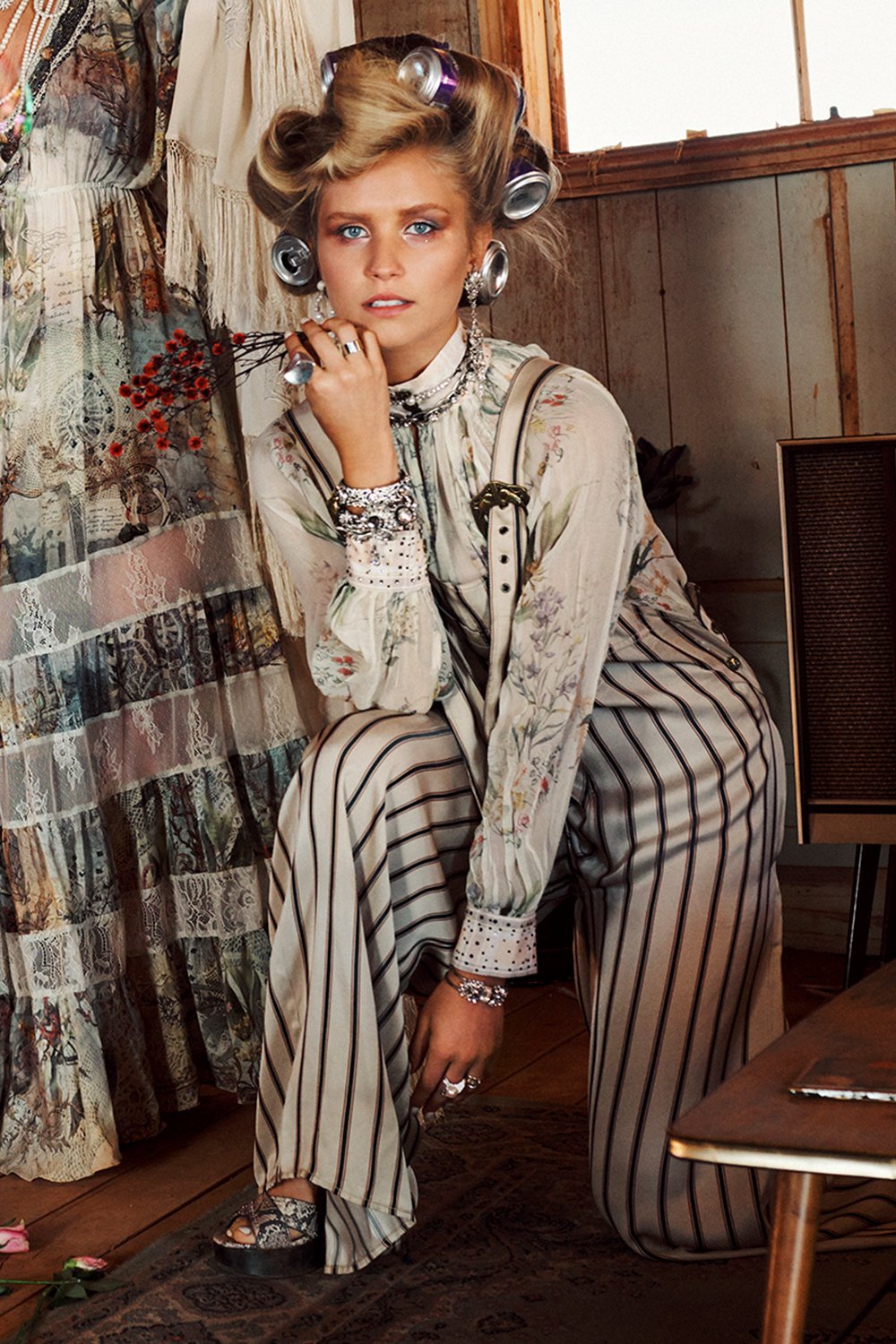 OVERALL WITH FLARE PANT MEMORIES OF MOREE