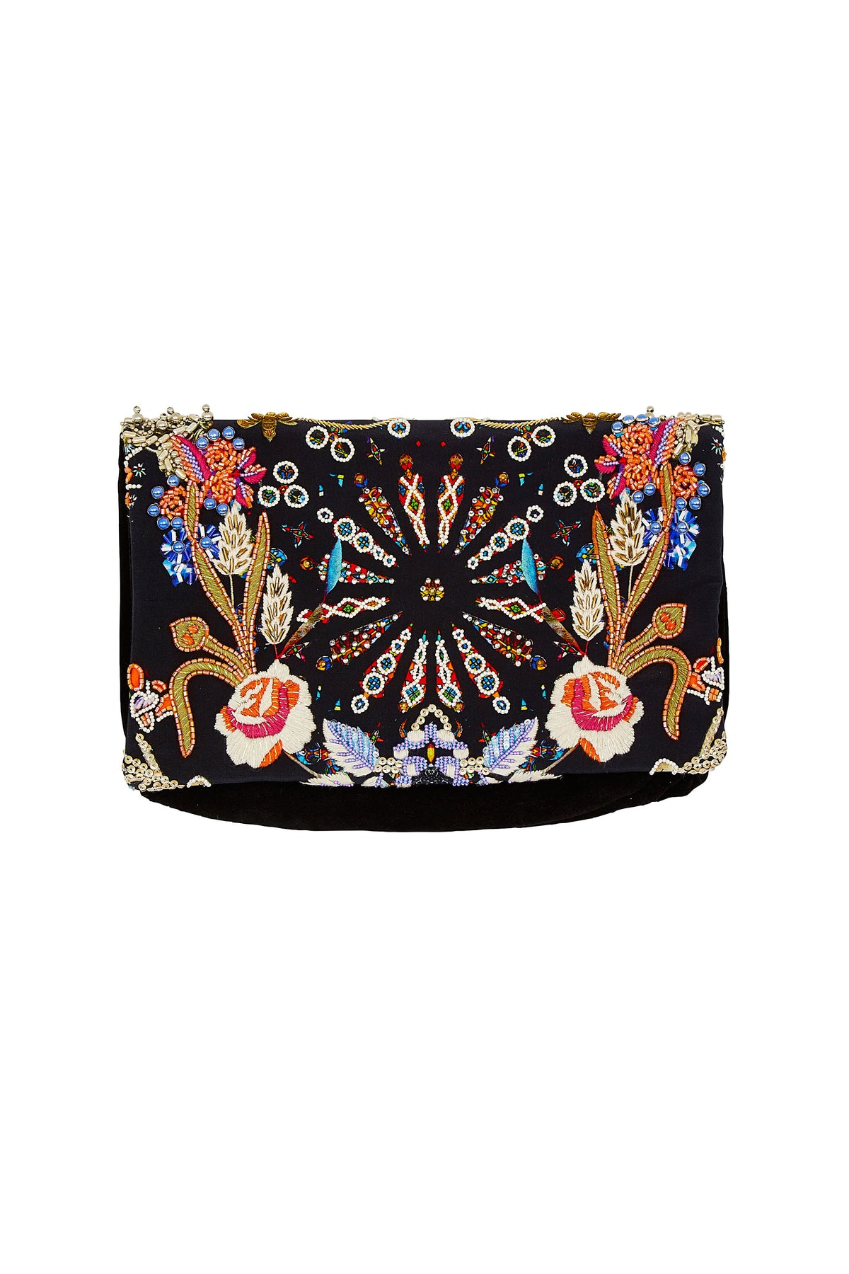 DANCING IN THE DARK EMBELLISHED CLUTCH