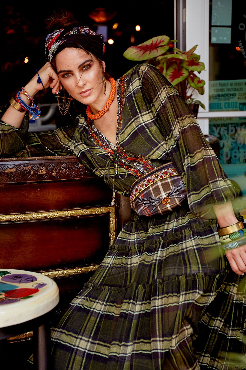 BELT BAG PAVED IN PAISLEY