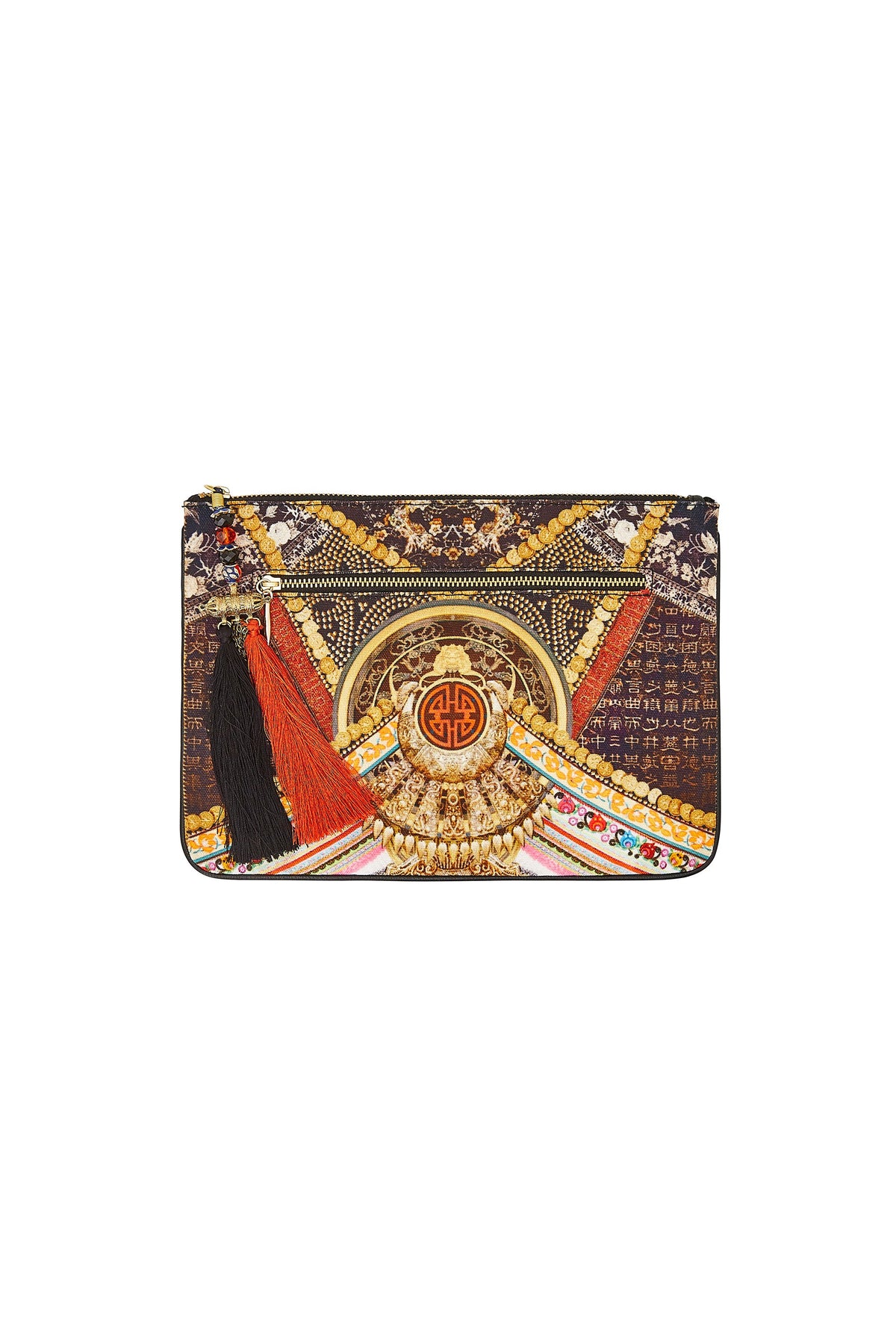 DYNASTY DAYS SMALL CANVAS CLUTCH