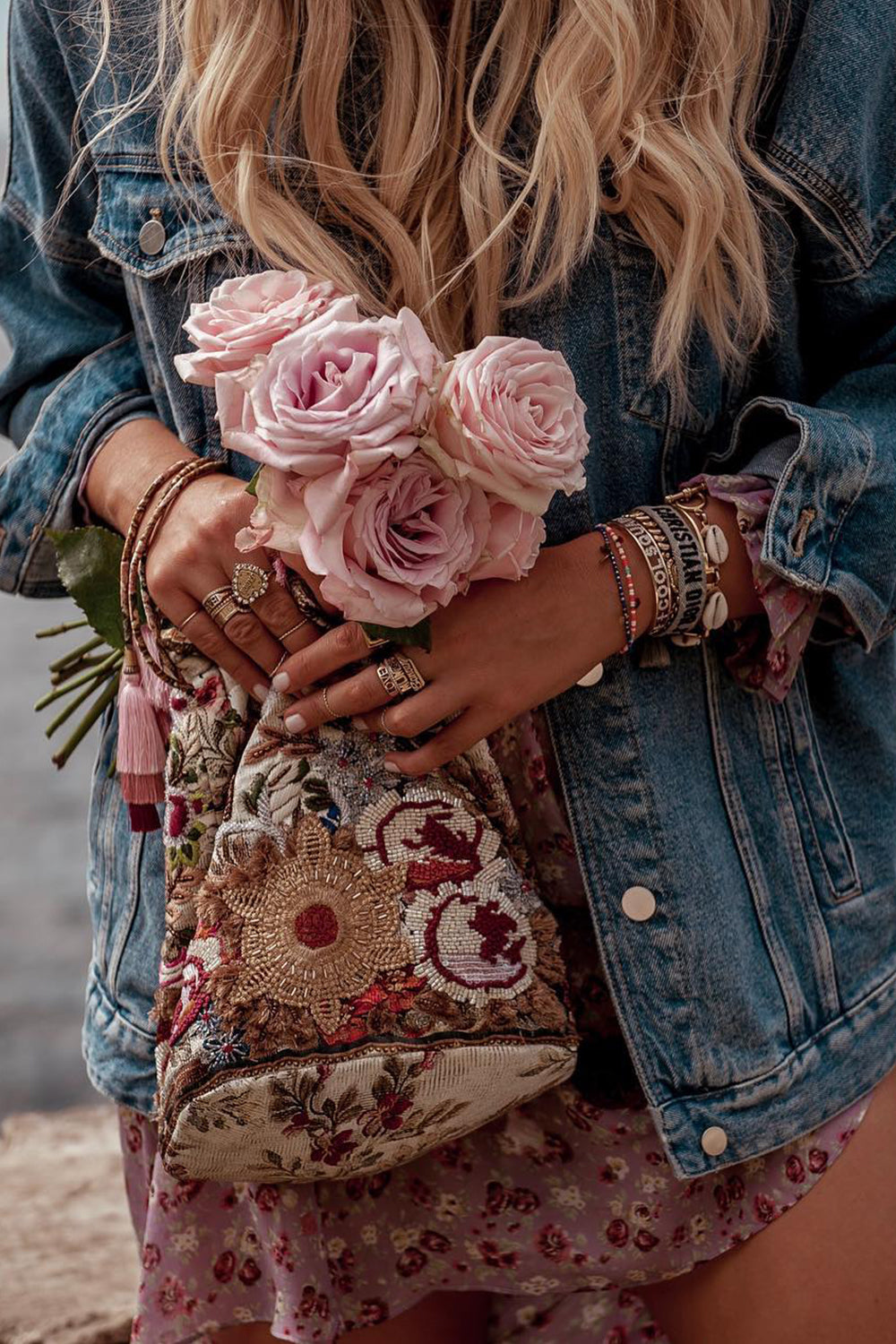 DRAWSTRING POUCH JEANNE QUEEN