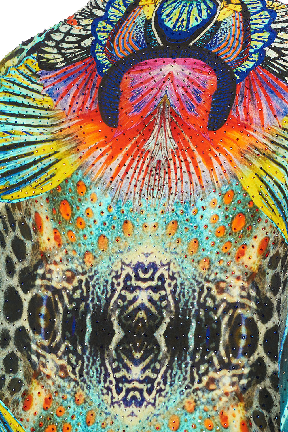 REVERSIBLE EMBELLISHED COAT REEF WARRIOR