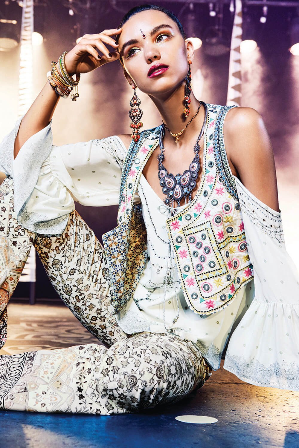 GUIDING LIGHT DROP SHOULDER TOP