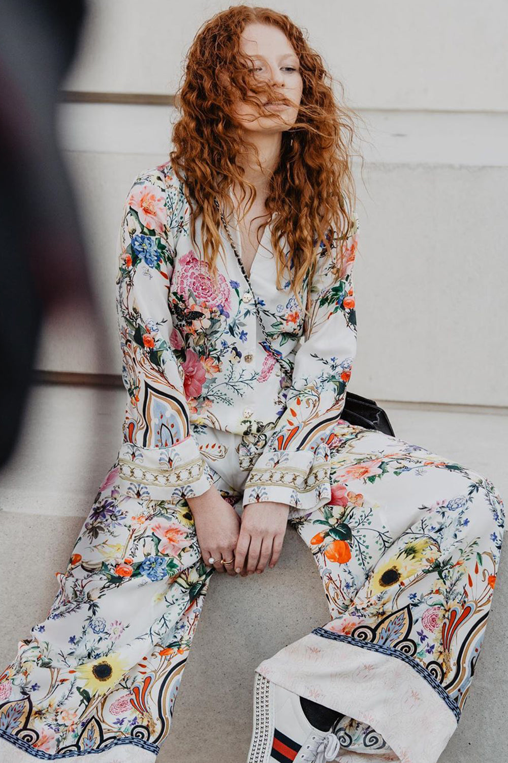 BUTTON DOWN SHIRT WITH CONTRAST BOHEME