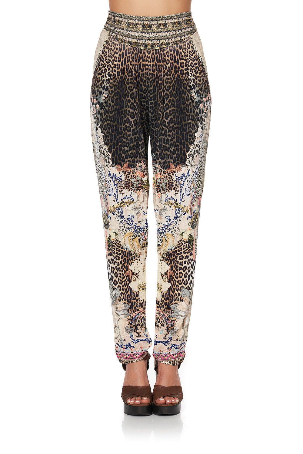 HAREM PANTS WITH FRONT PLEATS FOREVER FOREVER