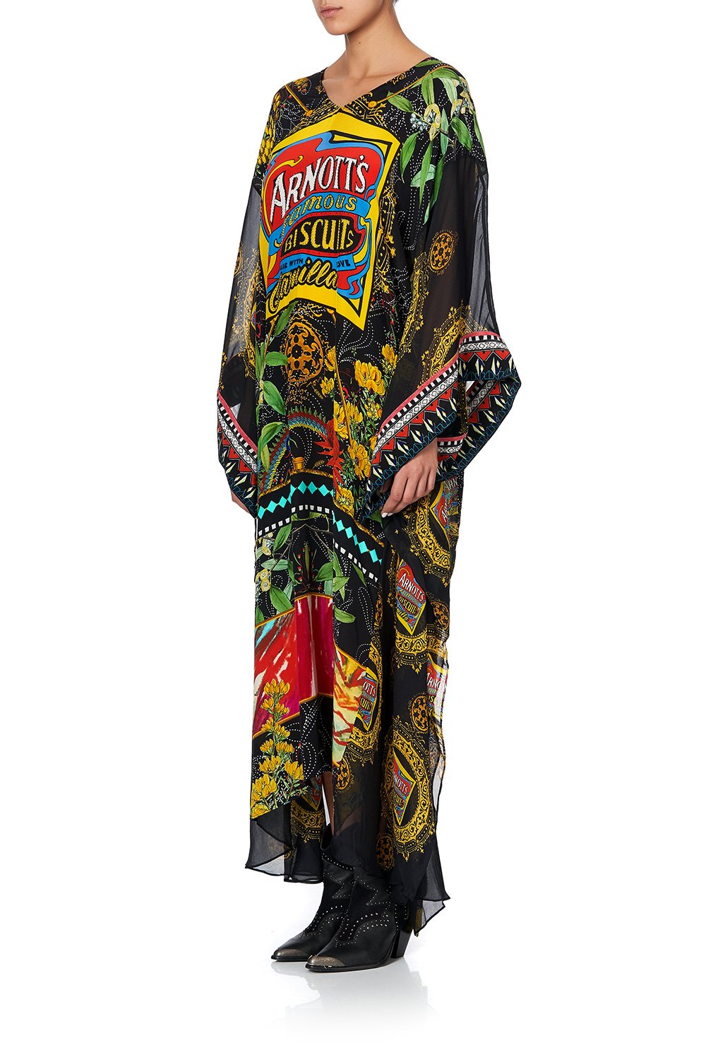 KAFTAN WITH SHEER SLEEVE ARNOTTS