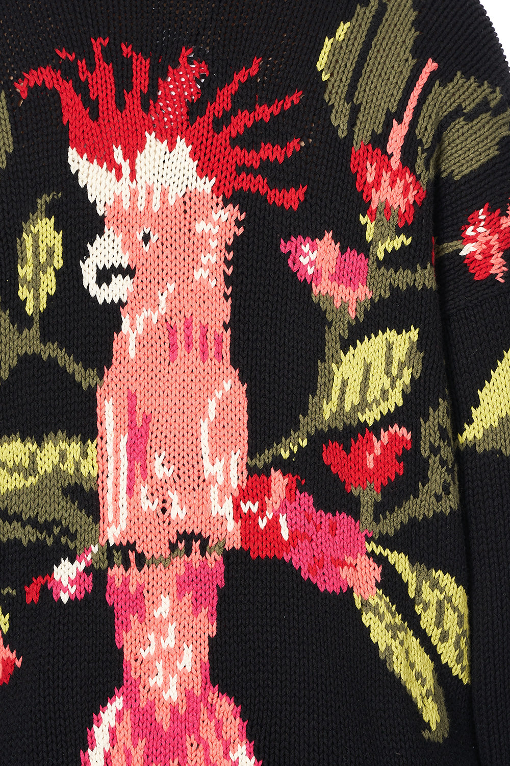 KNIT CARDIGAN WITH FRONT WELT POCKETS WINGS IN ARMS